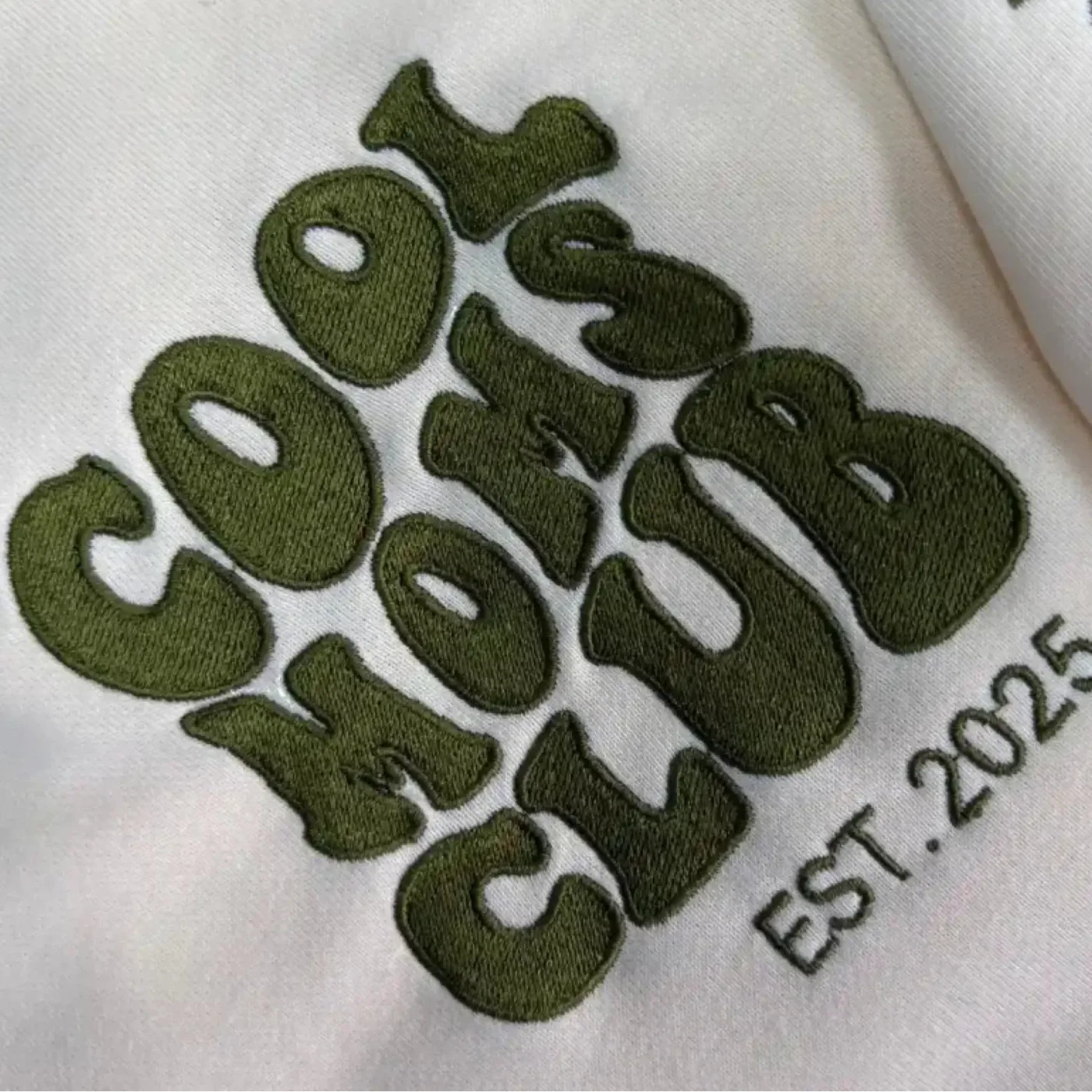 “Cool Moms Club” – Personalized, embroidered Heavy Cotton T-Shirt