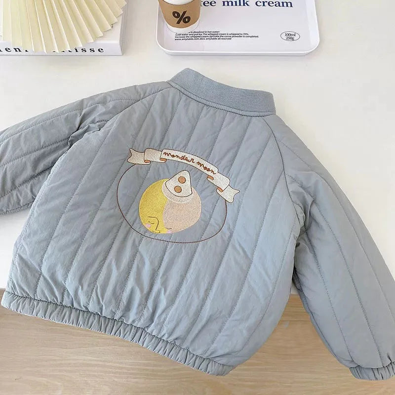 Children's Fleece Jacket With Cute Print